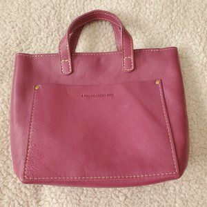 Portland Leather Mini Zip CB in Mulberry, BNNU